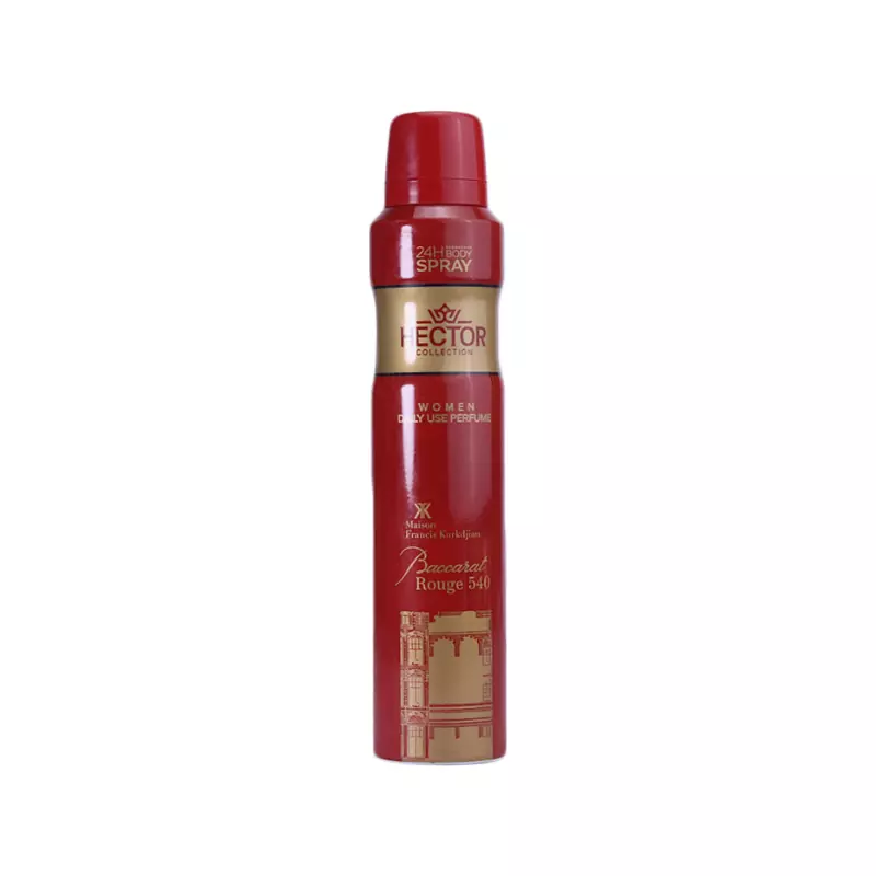اسپری بدن زنانه باکارات رژ Baccarat Rouge 540 هکتور حجم 200 میل HECTOR