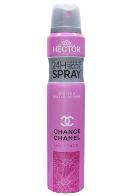 اسپری بدن زنانه چنس شنل Chance Chanel هکتور حجم 200 میل HECTOR