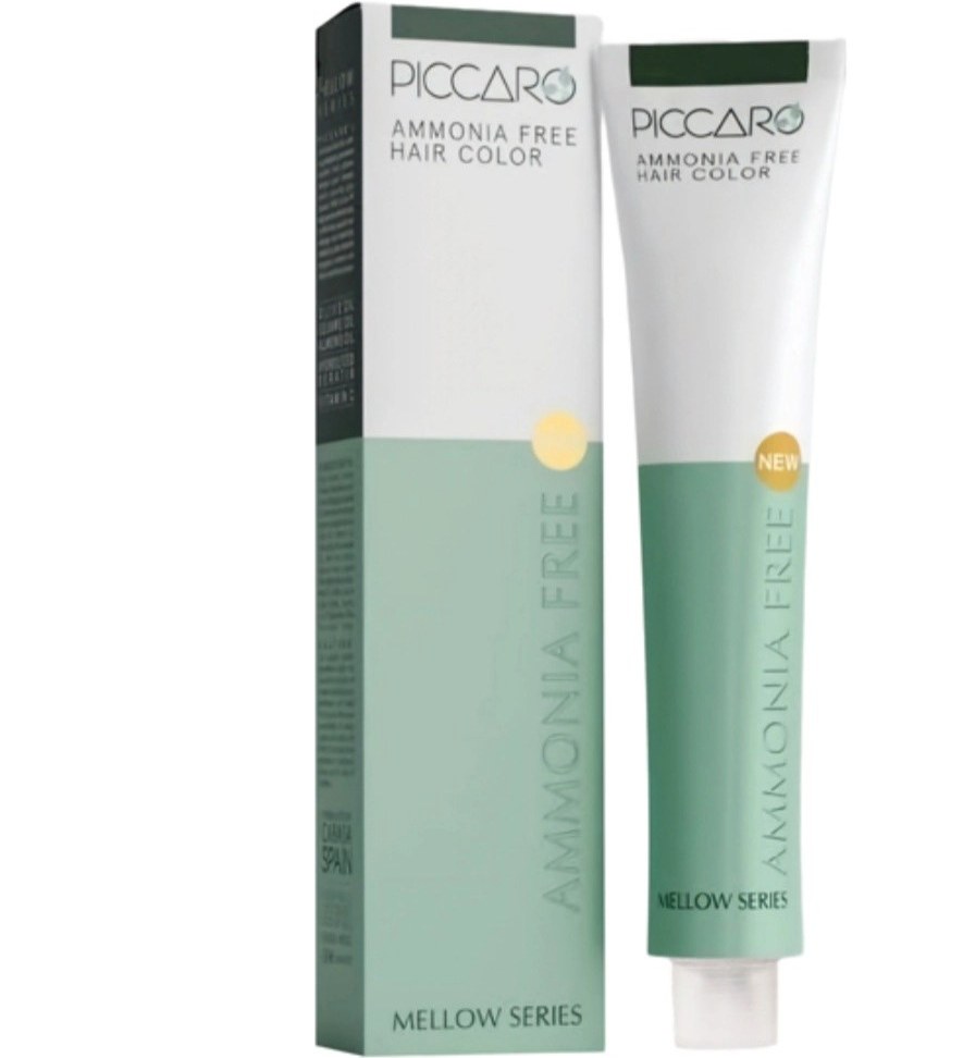 رنگ مو پیکارو بدون آمونیاک Piccaro سری دودی C1 شماره 1.1 رنگ مشکی پر کلاغی حجم 100 میل