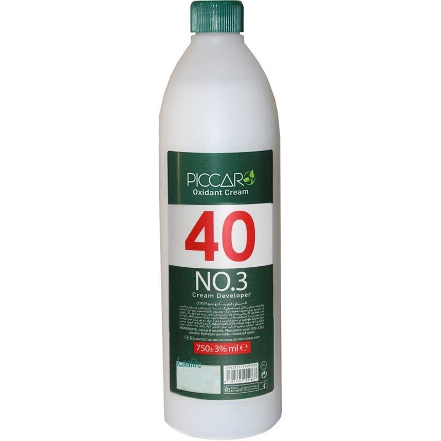اکسیدان پیکارو 12 درصد Piccaro حجم 750 میل شماره 3