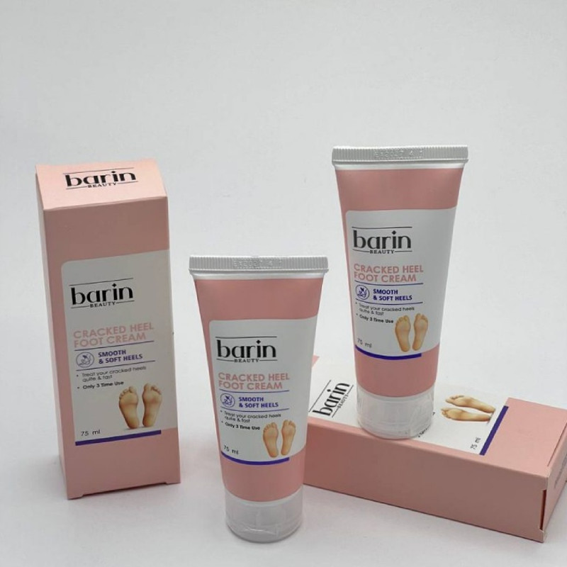 کرم ترک پا بارین بیوتی مدل Cracked Heel Foot Cream حجم 75 میلیلیتر