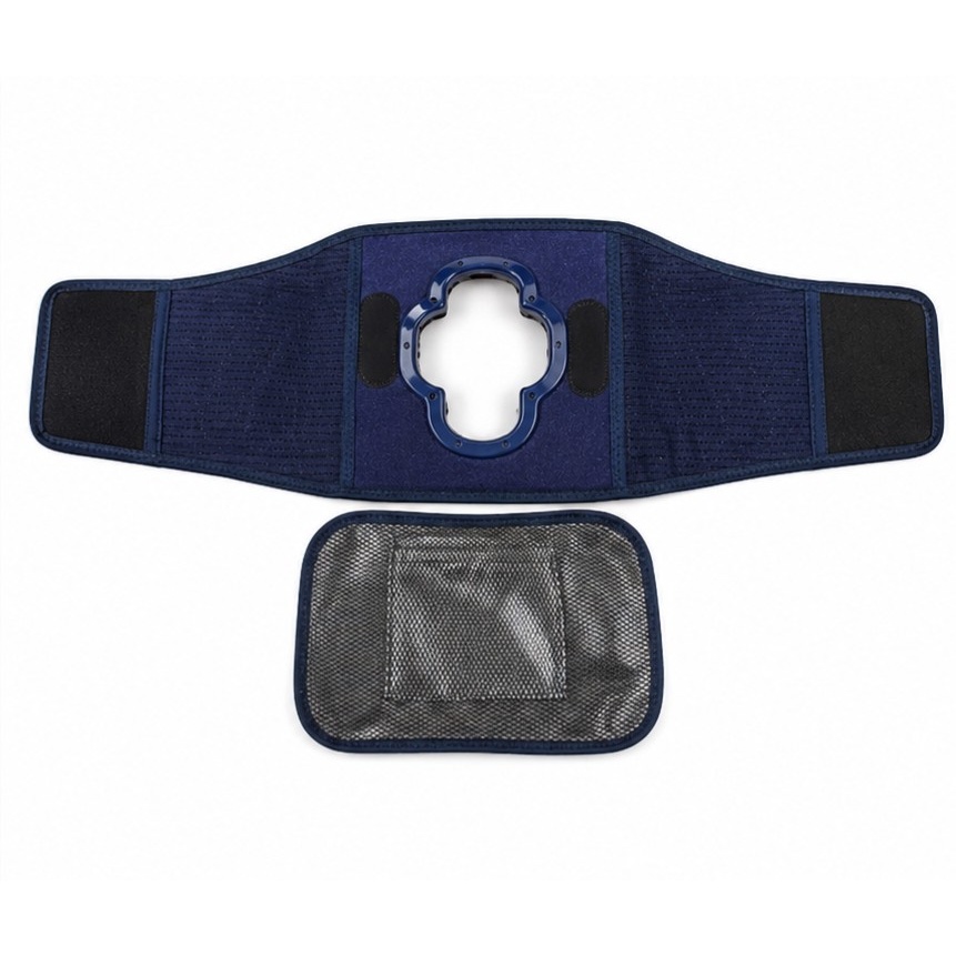 کمربند ماساژور و گرم کن چندمنظوره کمر مدل Multi Functional Waist Belt شارژی