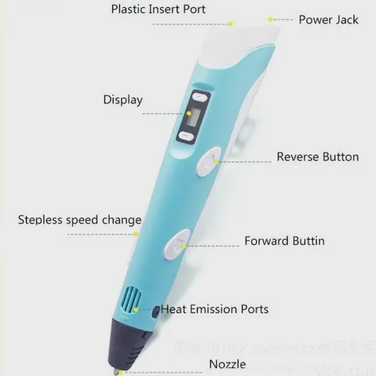 قلم پرینت سه بعدی 3DPEN