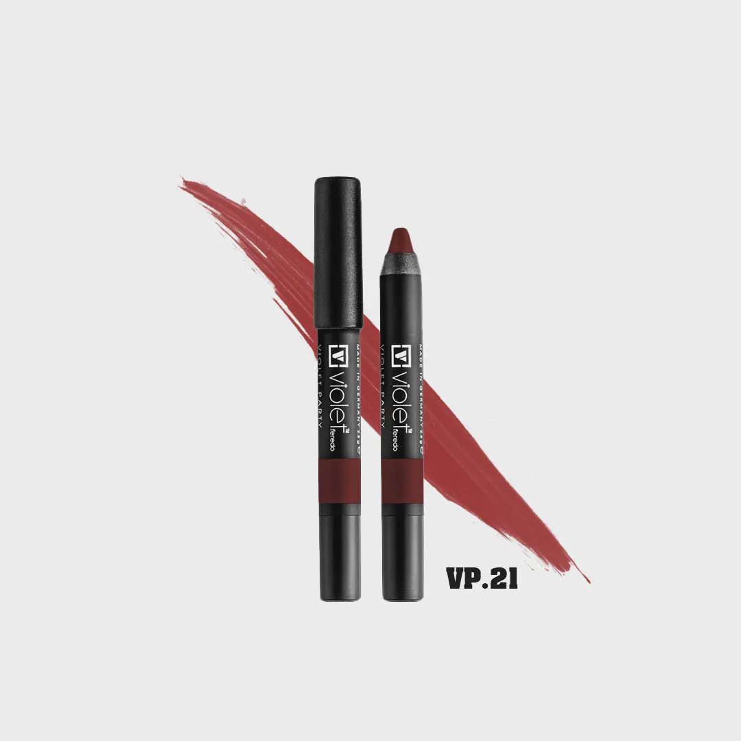 رژلب مدادی ویولت violet شماره 21
