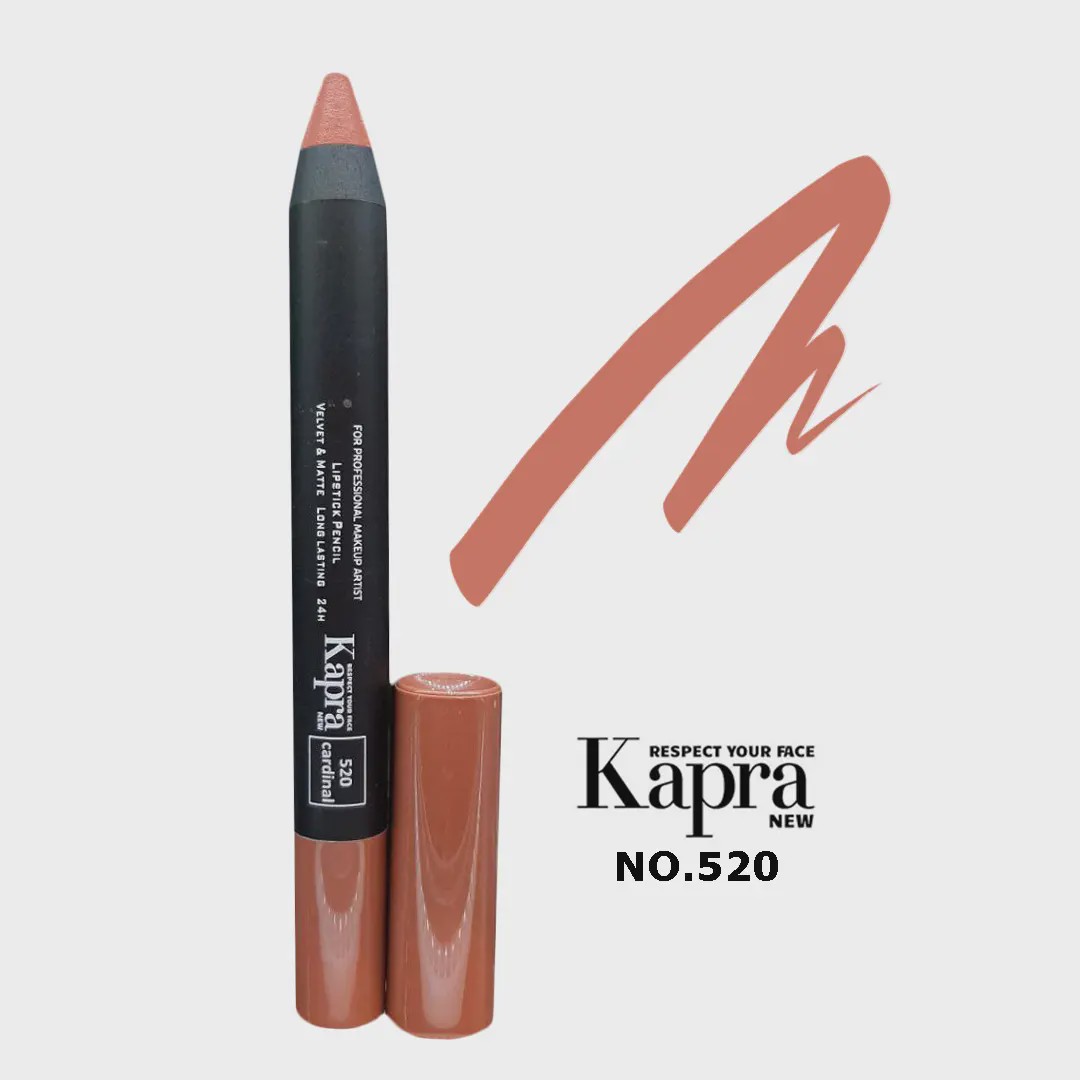 رژلب مدادی کاپرا نیو KAPRA NEW شماره 520