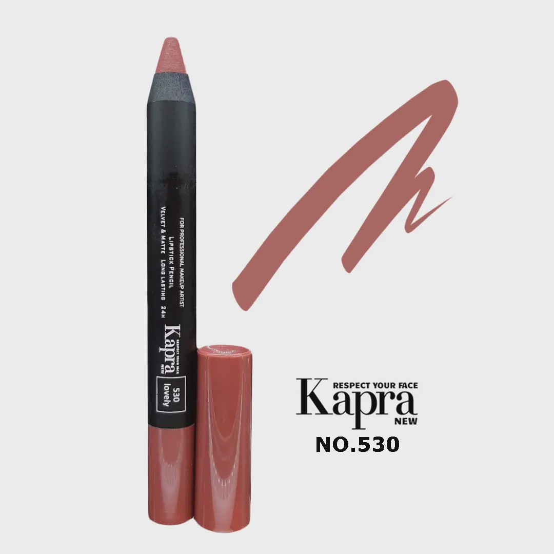 رژلب مدادی کاپرا نیو KAPRA NEW شماره 530