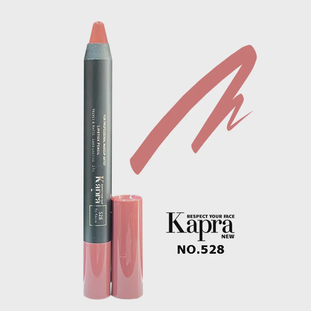 رژلب مدادی کاپرا نیو KAPRA NEW شماره 528