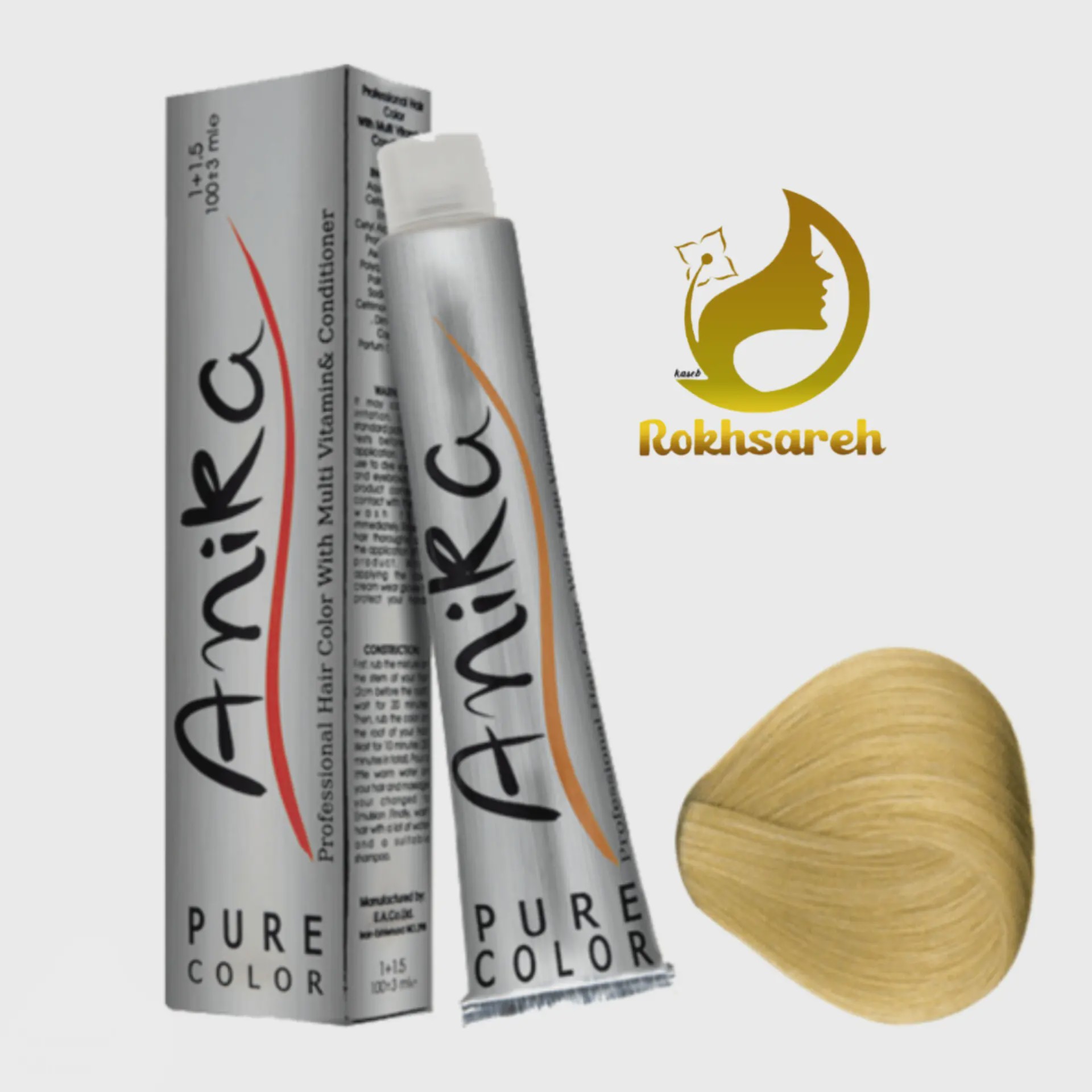 رنگ مو آنیکا بلوند خاکستری خیلی روشن 9.1