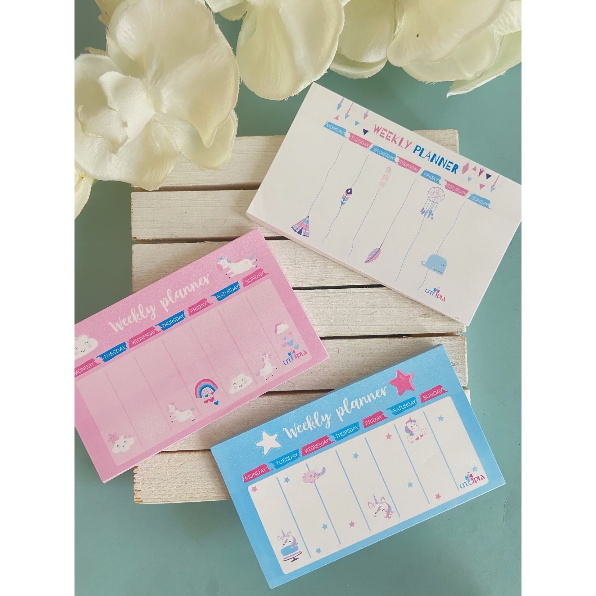 نوت پد کوچک پلنر هفتگی WEEKLY PLANNER