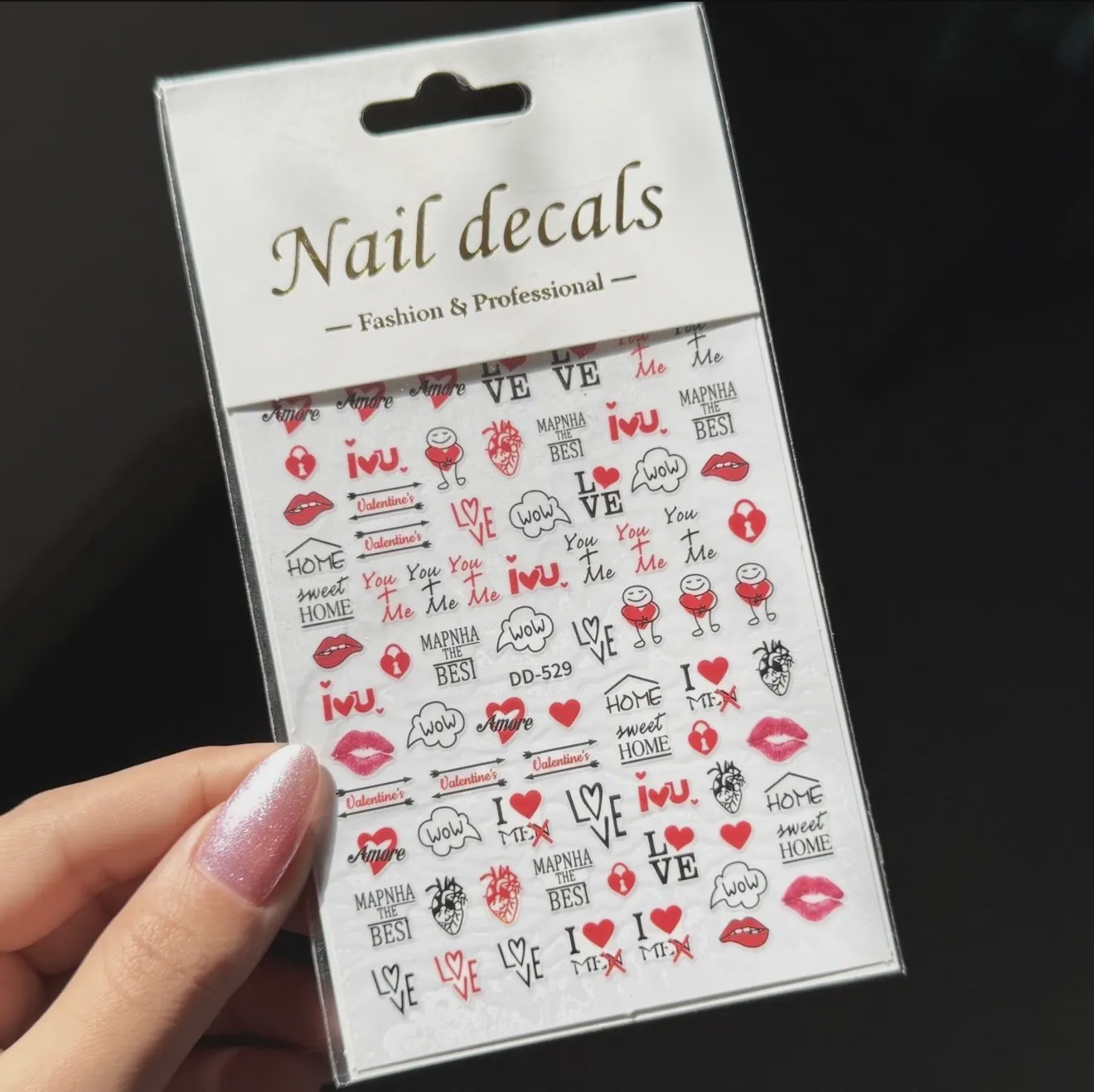 استیکر روسی طرح لاو کد 529 مدل 1