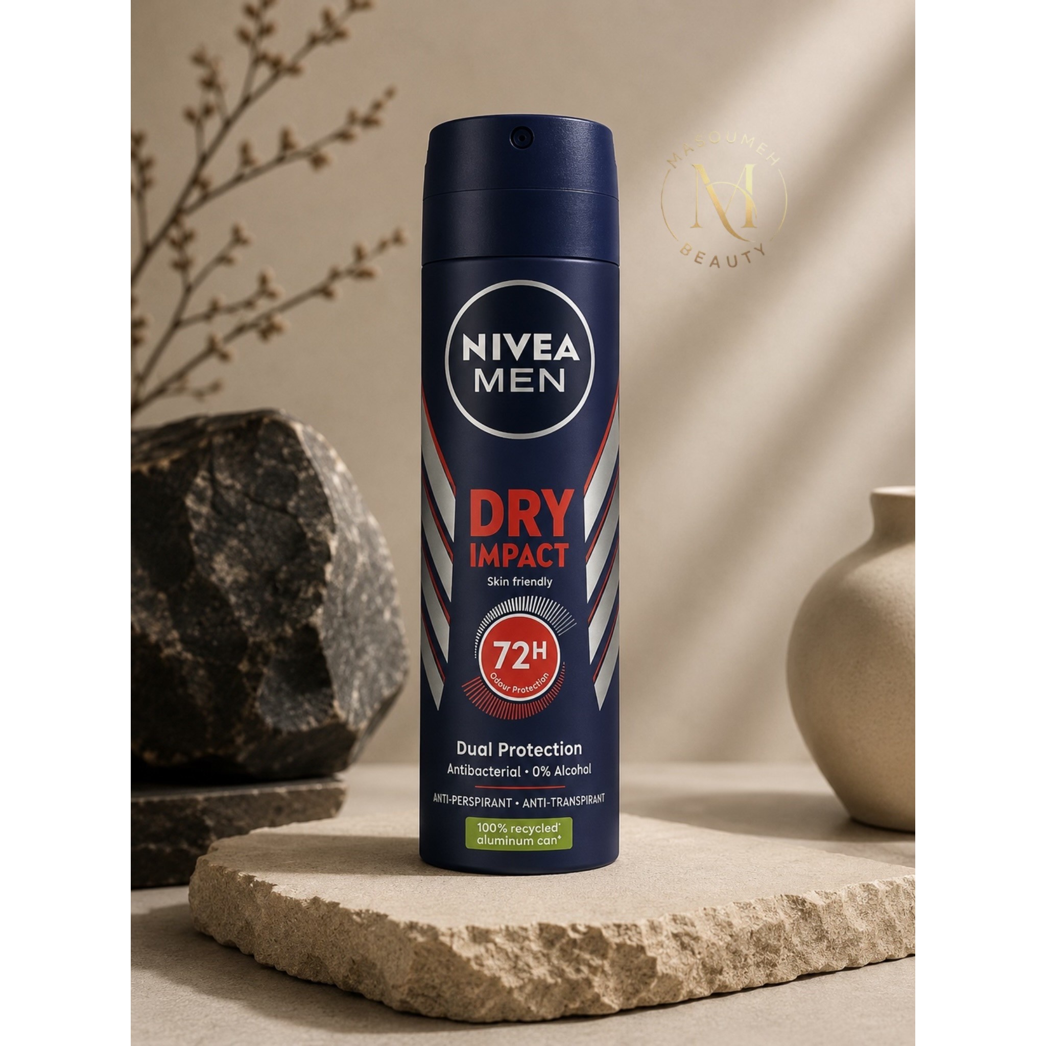 اسپری ضد تعریق مردانه نیوآ مدل Dry Impact حجم 150 میلی لیتر