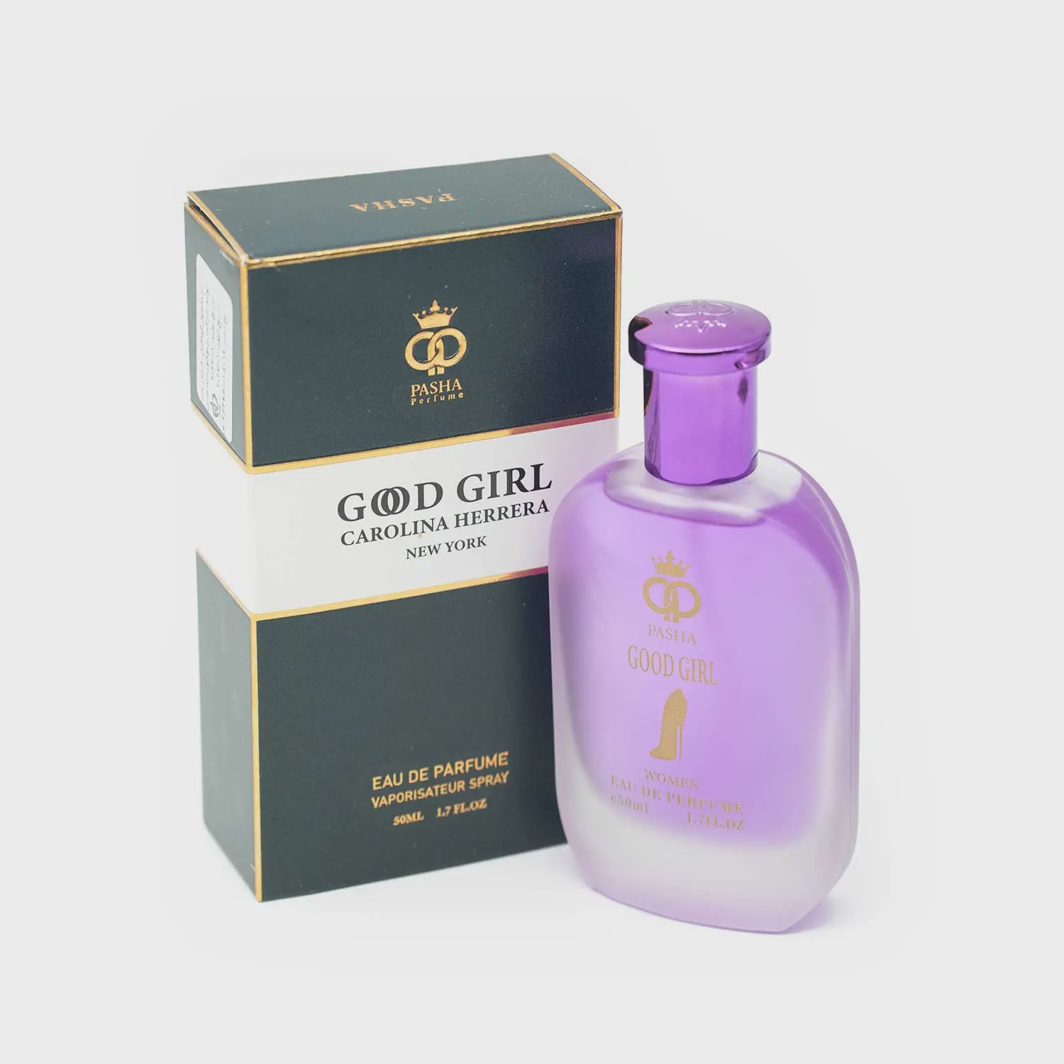 ادکلن گودگرل 50میل VIP پاشا Carolina Herrera Good Girl Eau De Parfum For Women 50ml VIP
