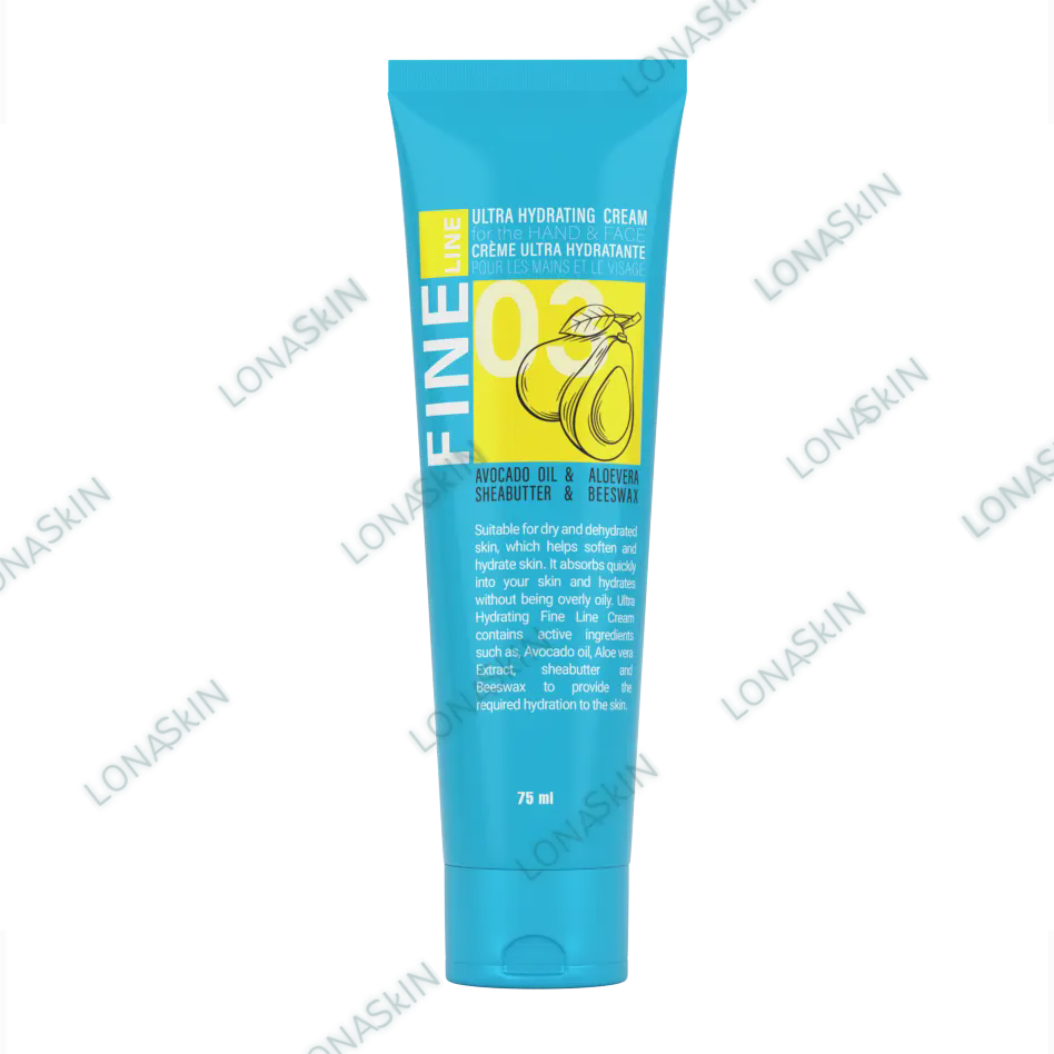 کرم تیوپی آبرسان قوی دست و صورت 03 فاین لاین fine line ultra hydrating cream