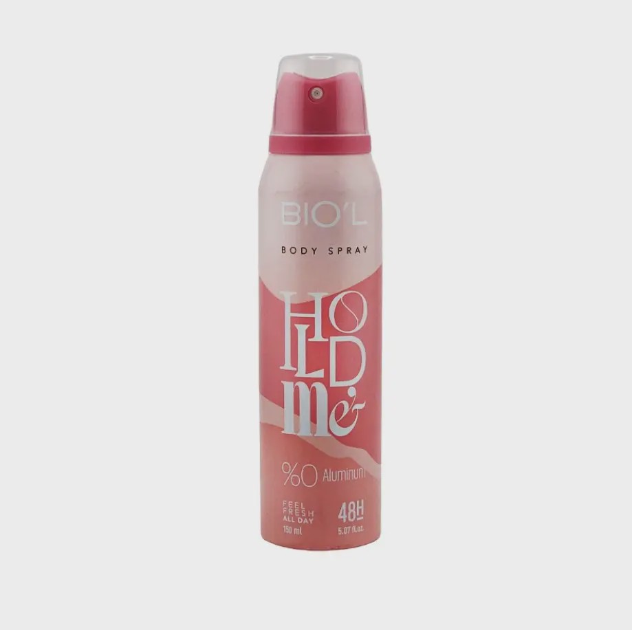 اسپری خوشبو کننده بدن زنانه هولد می بیول Hold Me Body Spray Biol