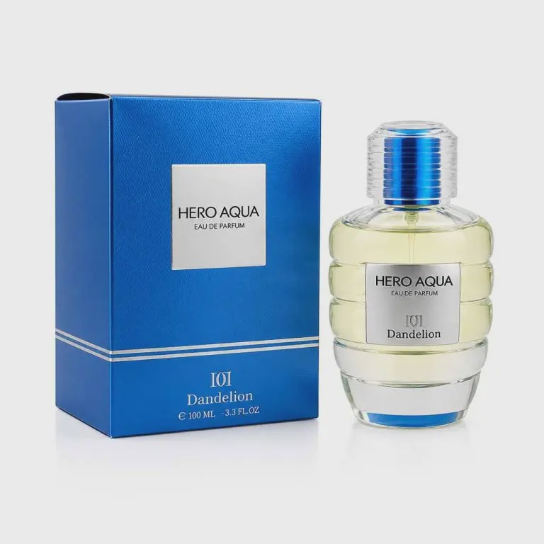 ادوپرفیوم مردانه Hero Aqua حجم 100 میل دندلیون Dandelion Hero Aqua Eau De Parfum 100ml For men