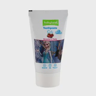 خمیر دندان کودک بی بی لند با طعم توت فرنگی حجم 60 گرم Baby Land Strawberry Toothpaste For Kids 60g