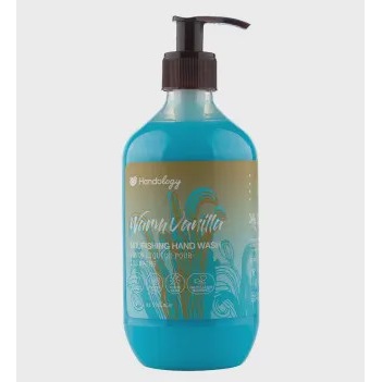 مایع دستشویی آنتی باکتریال کرمی با رایحه وانیل 500 میل هندولوژی Handology Warm Vanilla Creamy Hand Wash 500ml