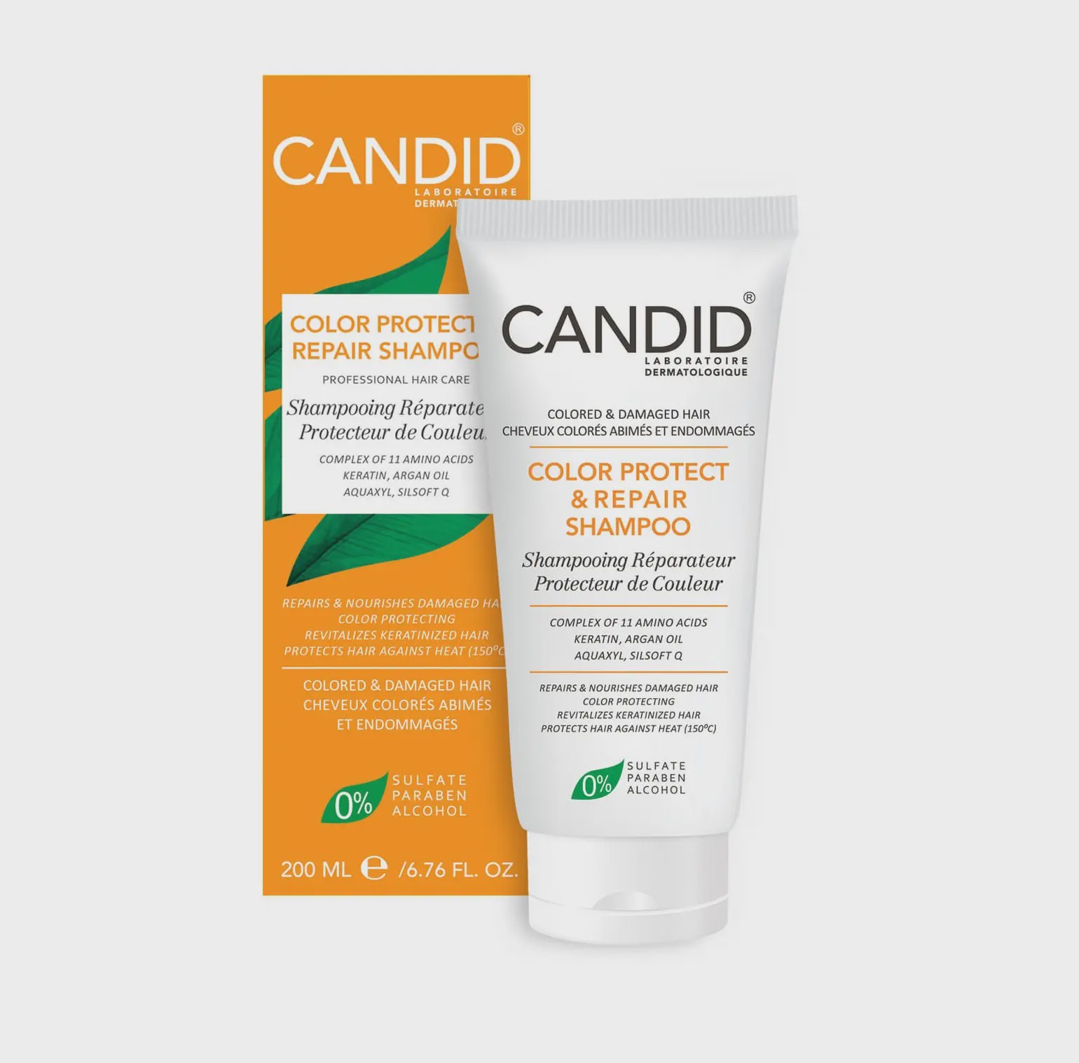 شامپو تثبیت رنگ و ترمیم مو کاندید Color Protect Shampoo For Colored Hair Candid