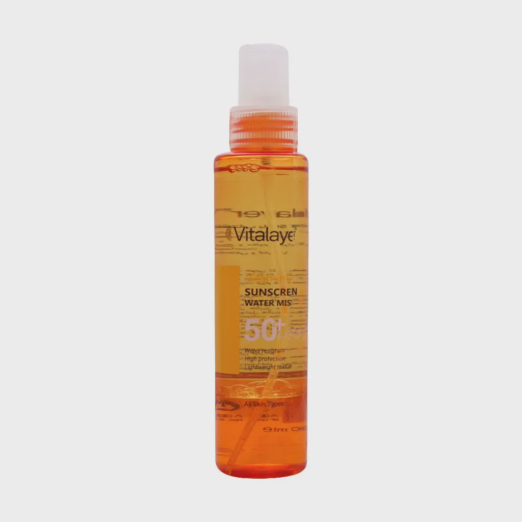 اسپری ضد آفتاب ویتامین سی ویتالیر Vitamin C Sunscreen Water Mist SPF50 Vitalayer