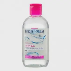 پاک کننده میسلار 3 در 1 پوست حساس هیدرودرم  Soothing Micellar Cleansing Water Hydroderm