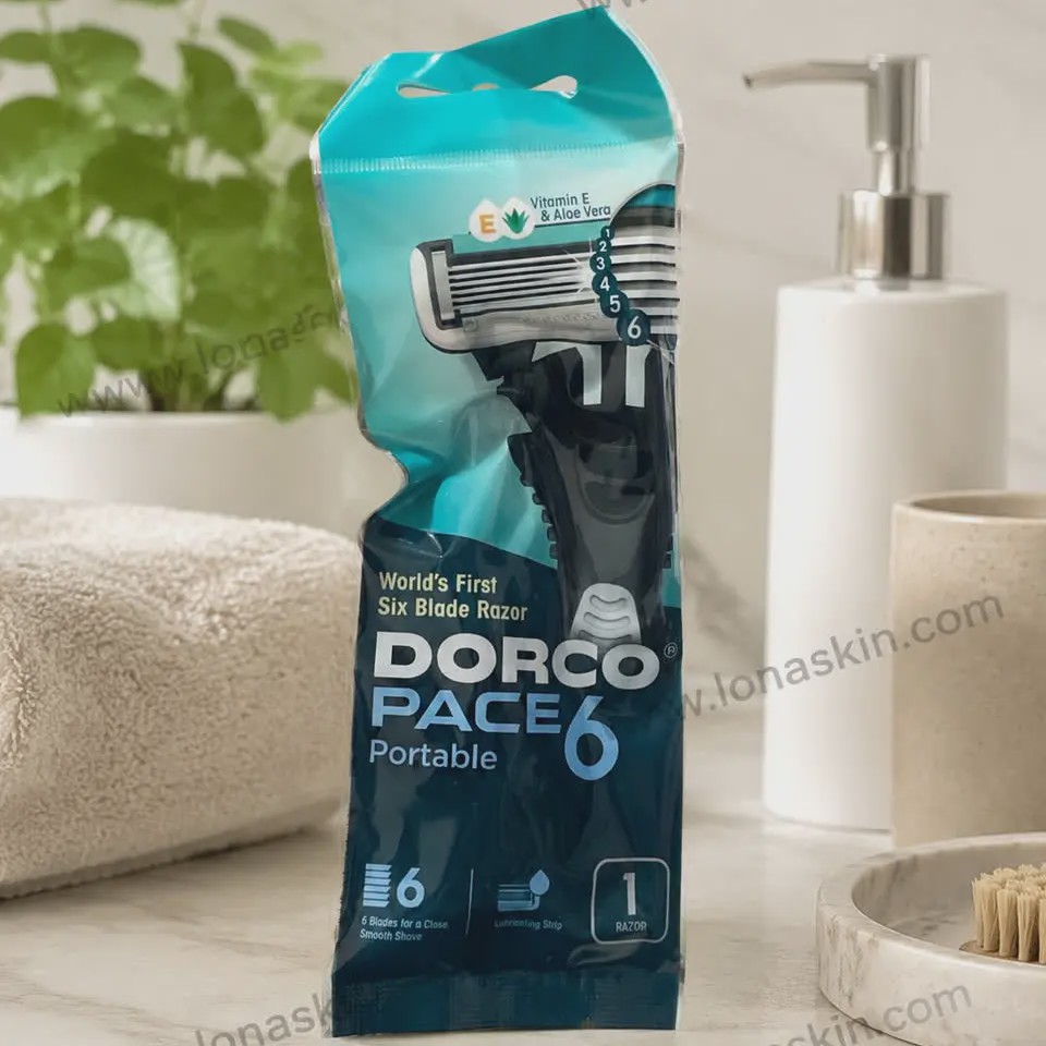 خودتراش مردانه 6 تیغ دورکو بسته تک عددی