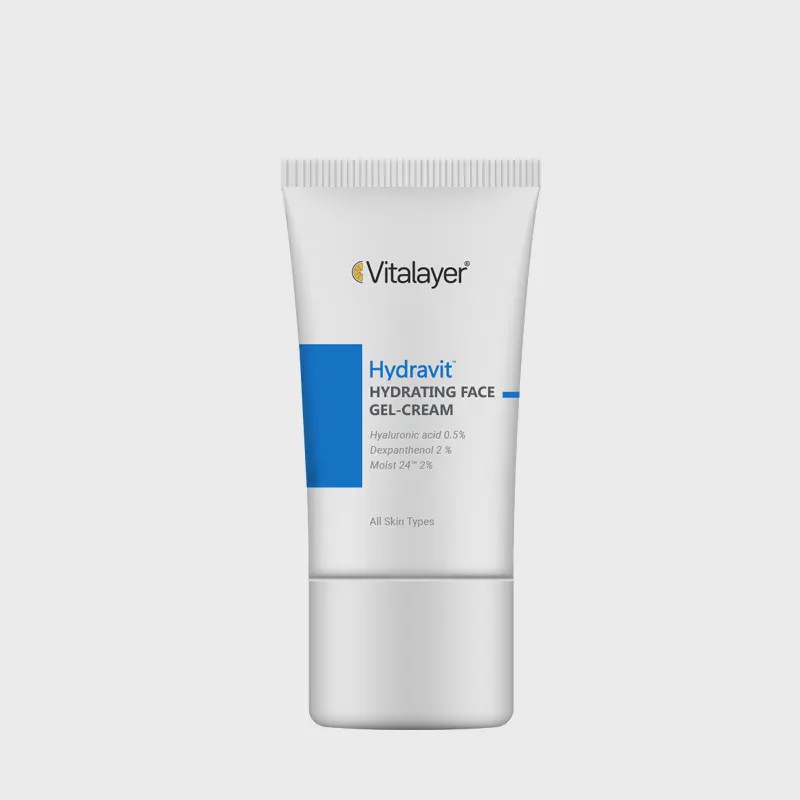 کرم ژل آبرسان صورت هیدراویت ویتالیر 50 میلی لیتر Vitalayer Hydravit Hydrating Face Gel Cream 50 ml