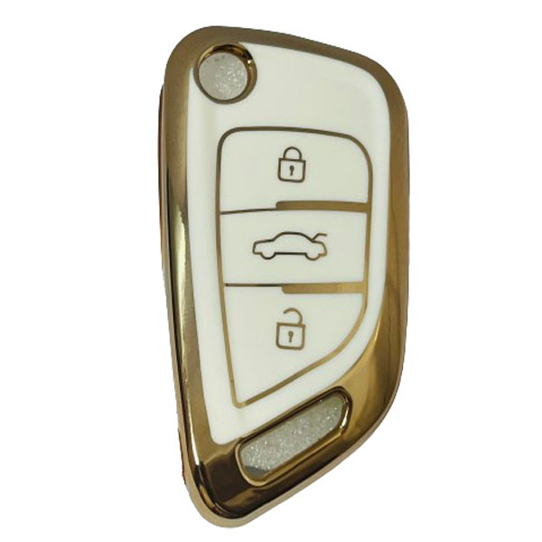 کاور ریموت کاور ریموت و سوییچ خودرو وارون مدل K-489-LUX مناسب برای کوییک اس فلزی،لاکچری،سیلیکونی،عروسکی