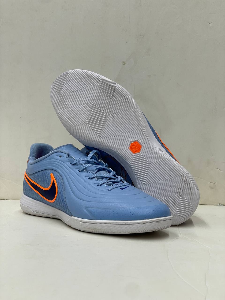 کفش فوتسال نایک تمپو ریکت گتو آبی (nike tempo react gato)