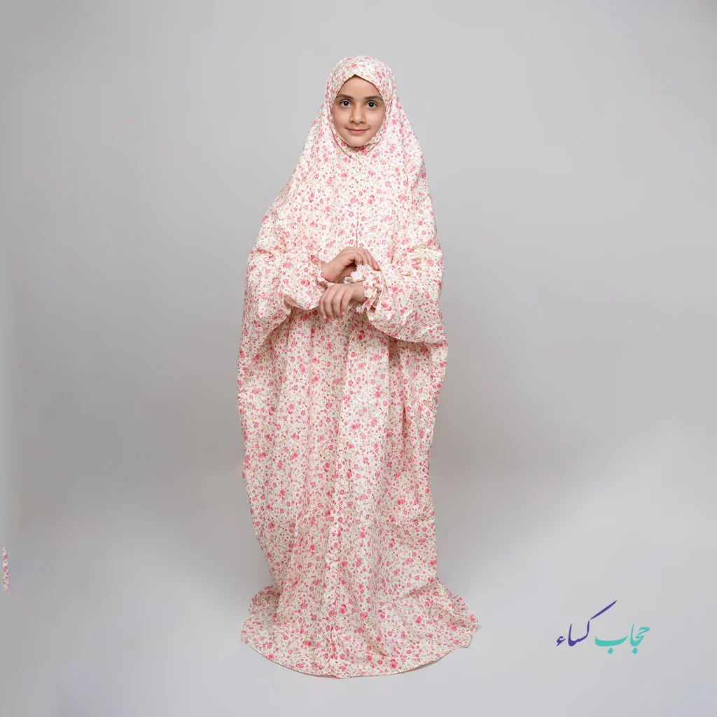 چادر جشن تکلیف گلدار صبا