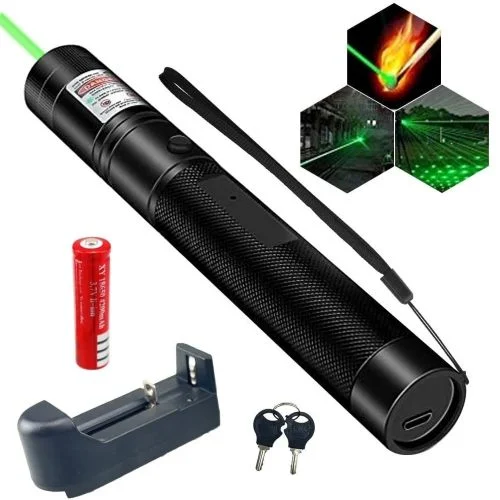لیزر پوینتر 303 شارژی با پایه فلزی