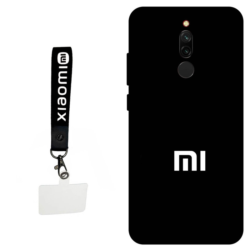 کاور مگافون کد 2878 مناسب برای گوشی موبایل شیائومی Redmi 8 به همراه بند مچی