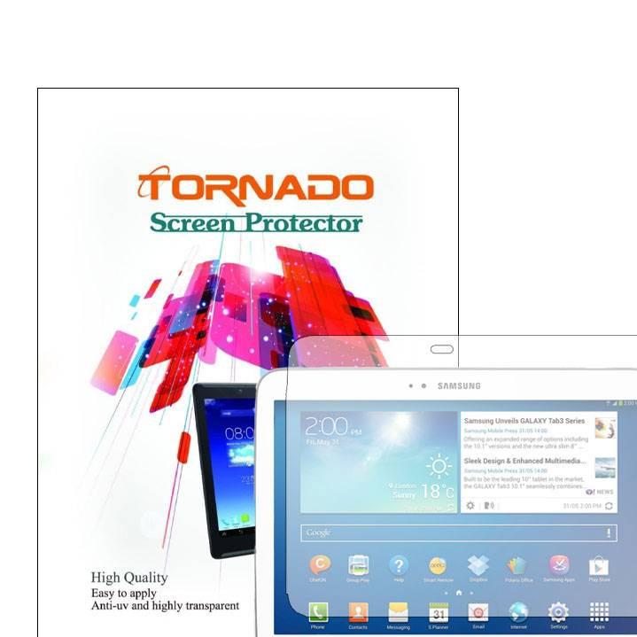 محافظ صفحه نمایش تورنادو مدل نانو گلس مناسب برای تبلت Samsung Galaxy p7500 TAB 10