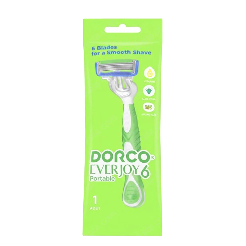 خودتراش 6 تیغه زنانه دورکو مدل EVERJOY 6 بسته 1 عددی