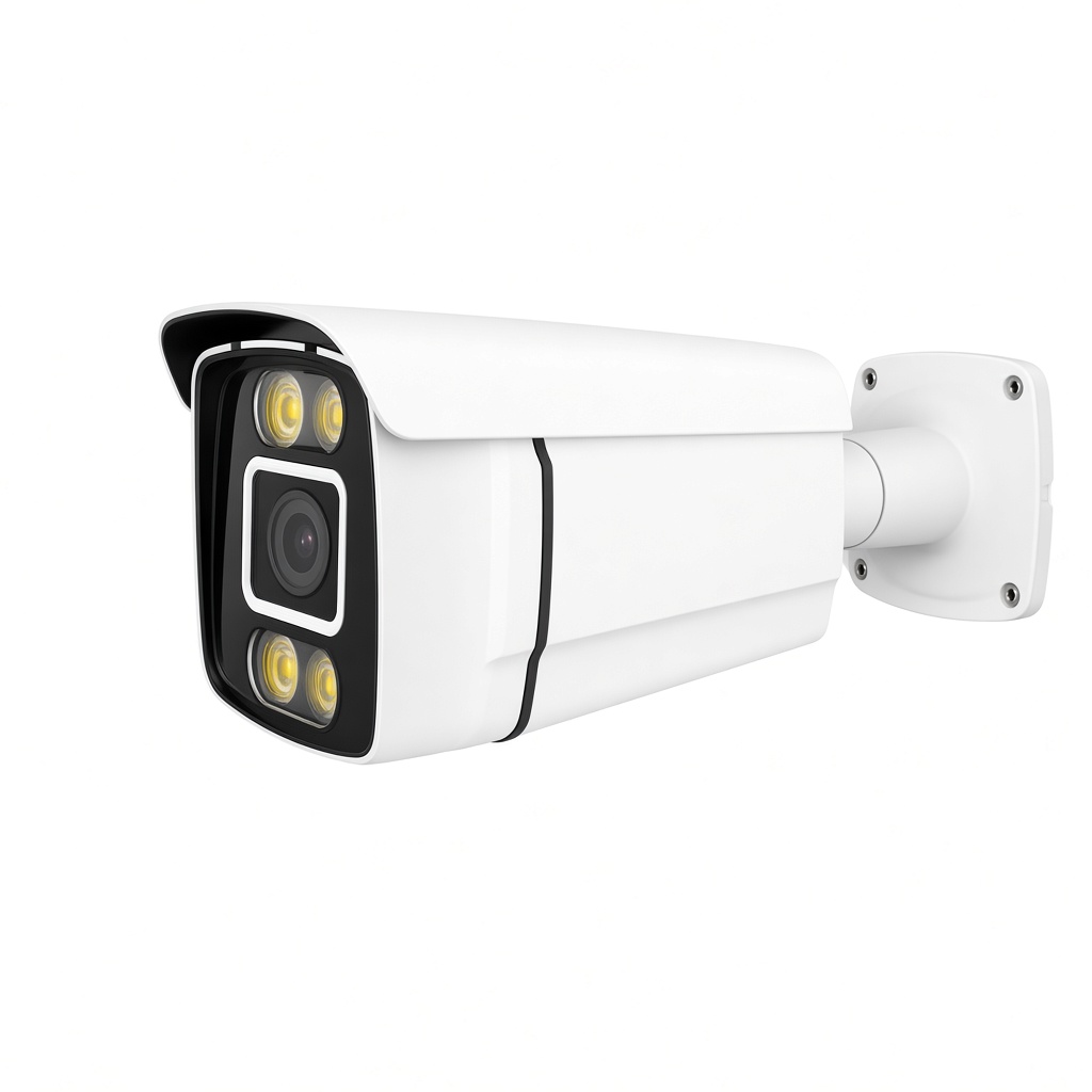 دوربین مداربسته برند کیو پلاس مدل PL-AHC-BW5760P4A-S