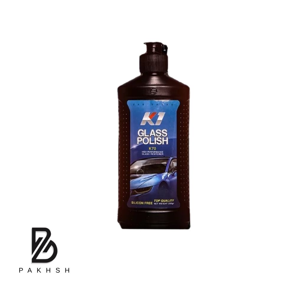 پولیش شیشه کیوان مدل K70 (250 میلیلیتر) | شفافیت کریستالی و رفع خط و خش شیشه