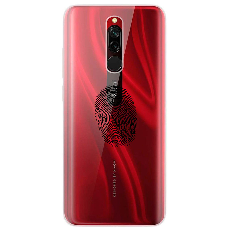 کاور مگافون طرح اثر انگشت مدل C62-B مناسب برای گوشی موبایل شیائومی Redmi 8