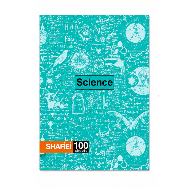 دفتر 100 برگ فنری طلقی موضوعی شفیعی کد 203