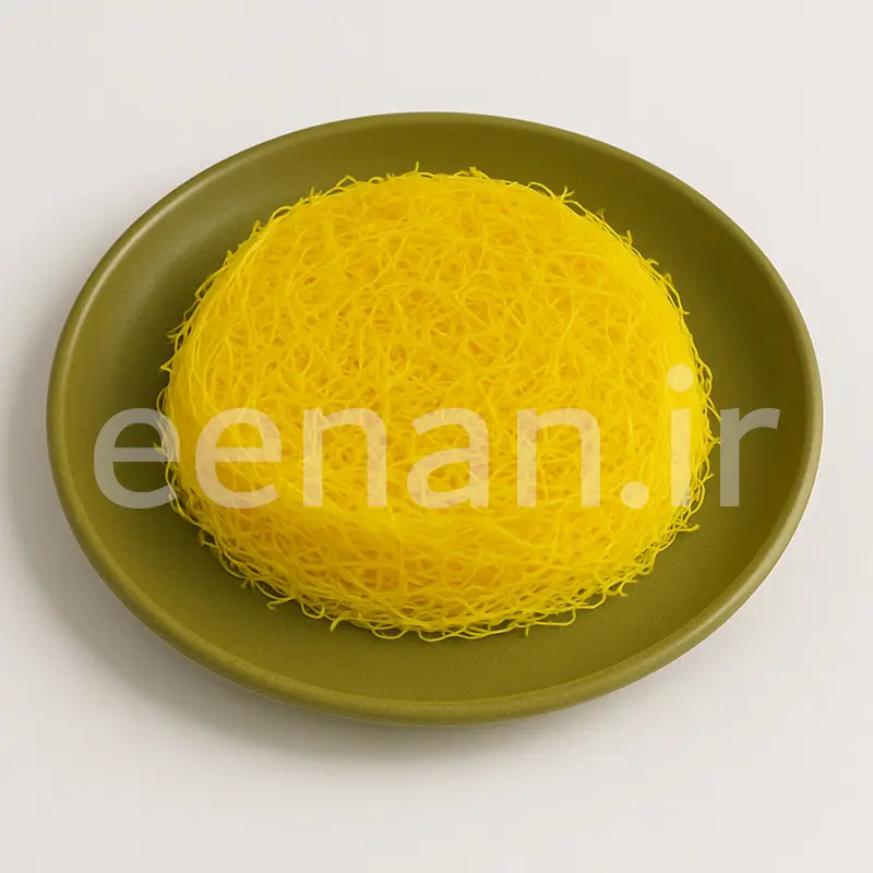 کادایف خشک زعفرانی