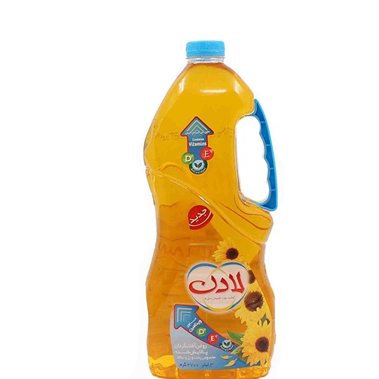 روغن مایع آفتابگردان ویتامینه لادن 2.7 کیلوگرم