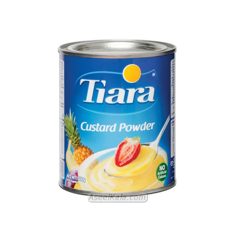 پودر کاسترد تیارا وزن 300 گرمی - TIARA