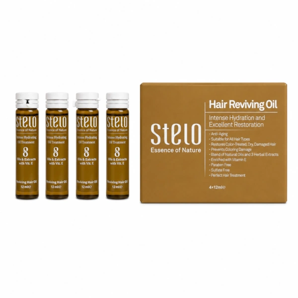 روغن درمانی و مرطوب کننده مو استلو STELO