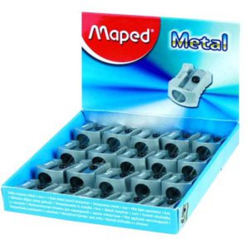 مداد تراش فلزی مپد کلاسیک تک سوراخ بسته تک عددی کد 506600