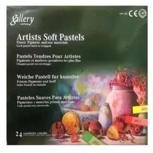 پاستل گچی 24 رنگ گالری Gallery