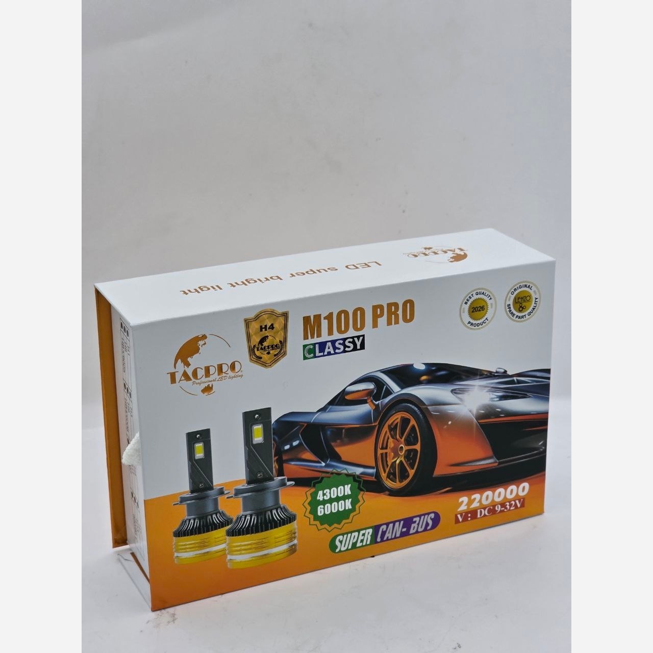 هدلایت M100 پرو پایه H4 شامل 1 سال گارانتی مدل Mk