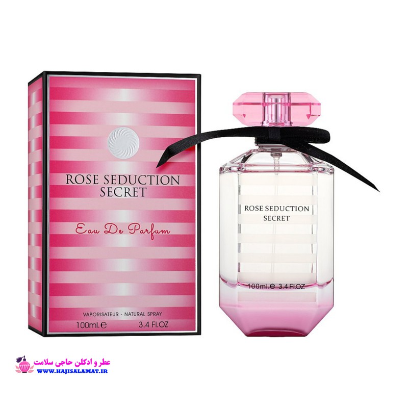 ادکلن زنانه ویکتوریا سکرت بامب شل فراگرنس 100 میل اورجینال (Fragrance Rose Seduction Secret)