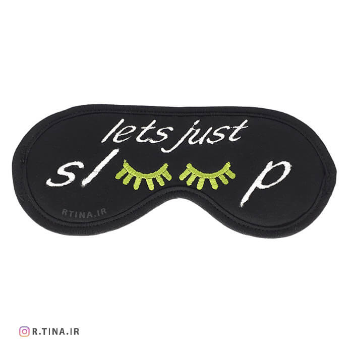 چشم بند خواب lets just sleep