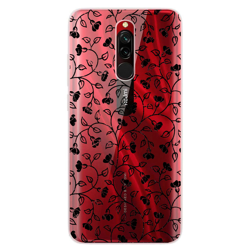کاور مگافون طرح گل مدل C42-B مناسب برای گوشی موبایل شیائومی Redmi 8