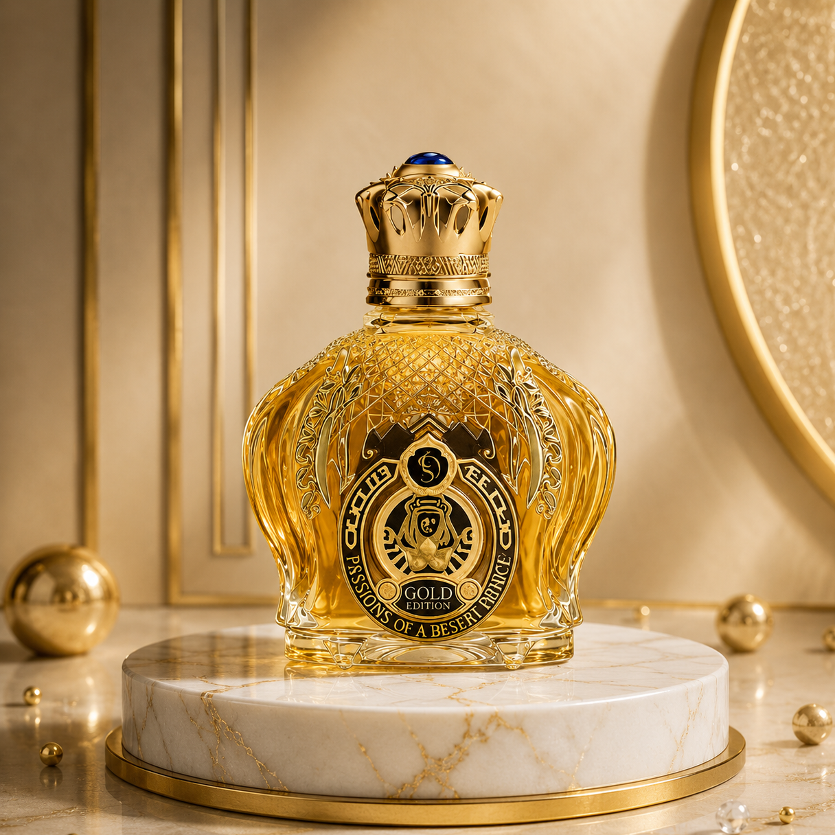 عطر شیخ گلد ادیشن 1 میل - گرم و تند مردانه