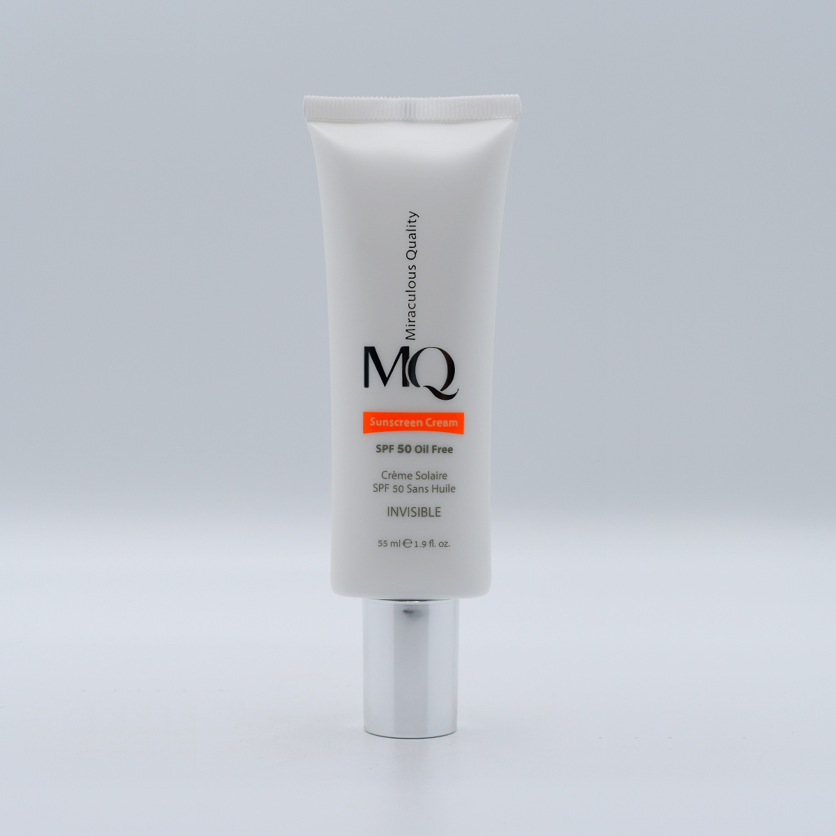 کرم ضد آفتاب ام کیو mq بی رنگ (فاقد چربی با SPF50)