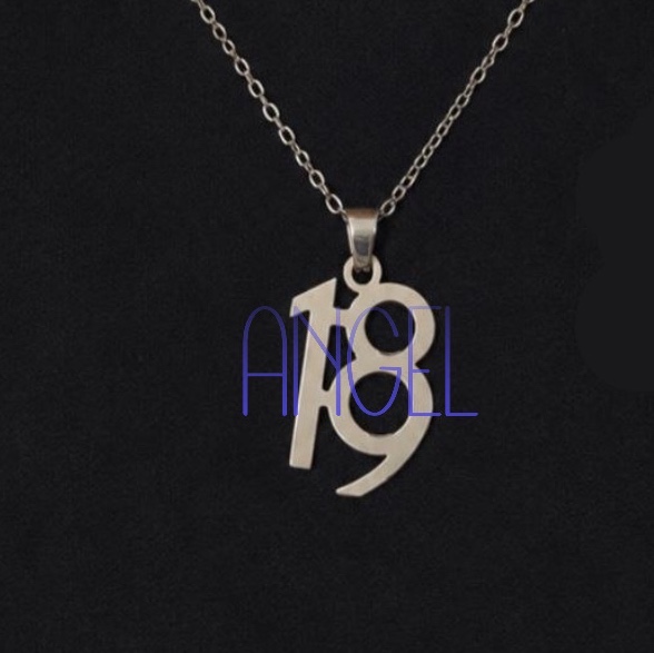 گردنبند استیل 18